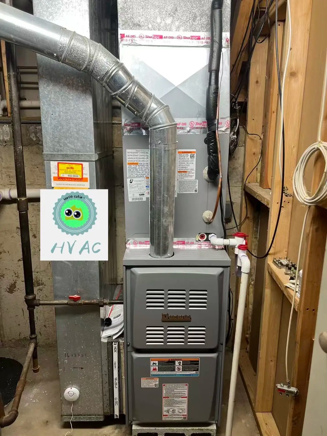 Furnace installation